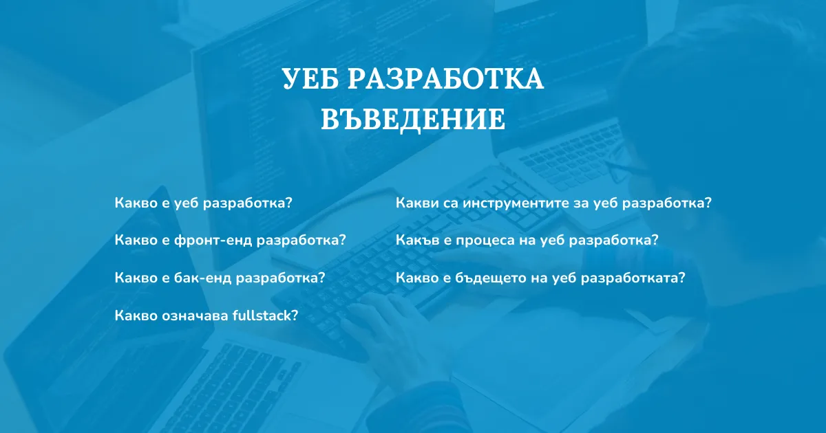 Уеб разработка: Въведение